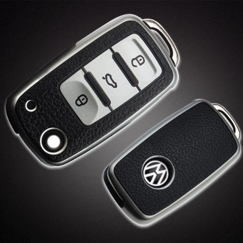 For VW 3 button TPU protective key case, please choose the color