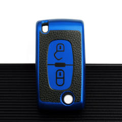 For Peugeot 2 button TPU protective key case, please choose the color