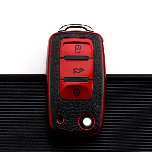 For VW 3 button TPU protective key case, please choose the color