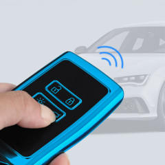 For Re-nault 4 button TPU protective key case, please choose the color