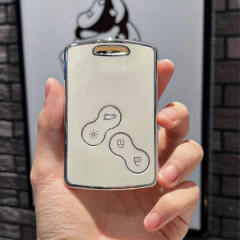 For Re-nault 4 button TPU protective key case, please choose the color
