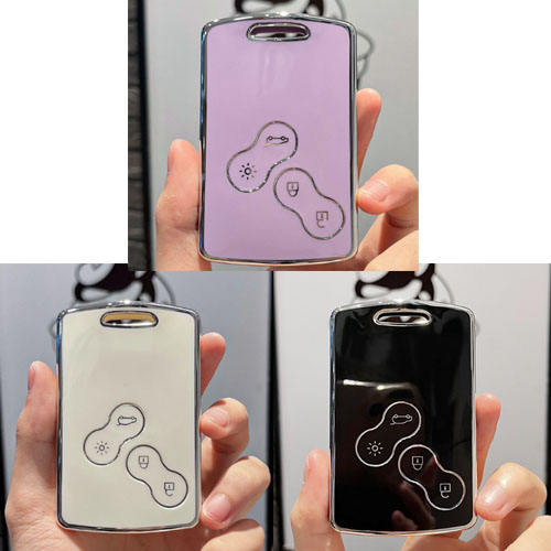 For Re-nault 4 button TPU protective key case, please choose the color