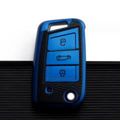 For VW 3 button TPU protective key case, please choose the color