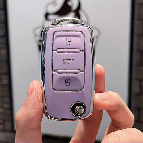 For VW 3 button TPU protective key case, please choose the color