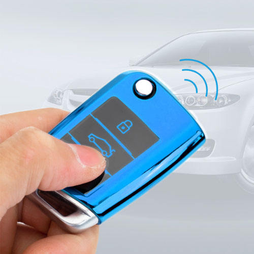 For VW 3 button TPU protective key case, please choose the color