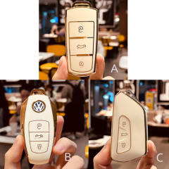 For VW 3 button TPU protective key case,please choose the model(A/B/C)