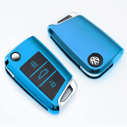 For VW 3 button TPU protective key case, please choose the color