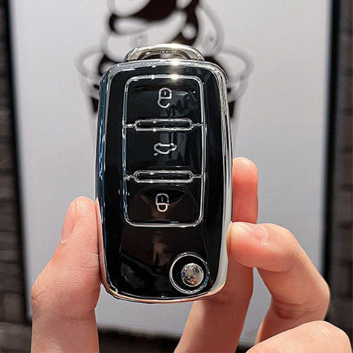 For VW 3 button TPU protective key case, please choose the color