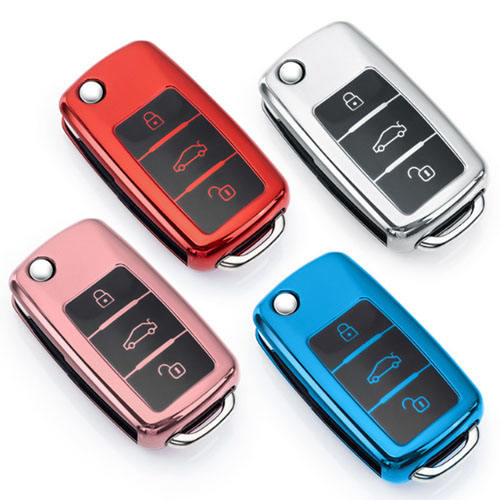 For VW 3 button TPU protective key case, please choose the color