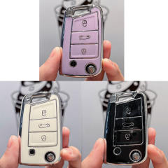 For VW 3 button TPU protective key case, please choose the color