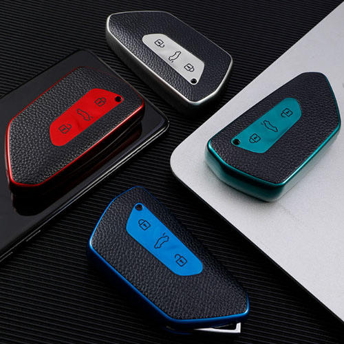 For VW 3 button TPU protective key case, please choose the color