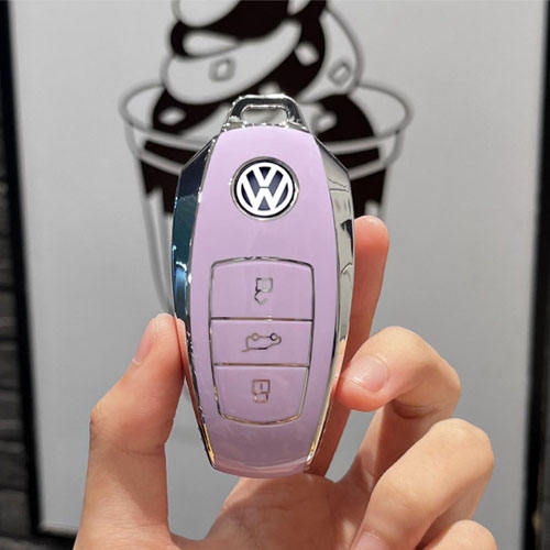 For VW 3 button TPU protective key case, please choose the color