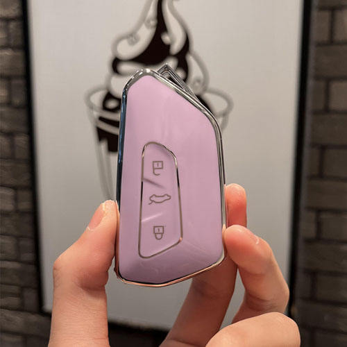 For VW 3 button TPU protective key case, please choose the color