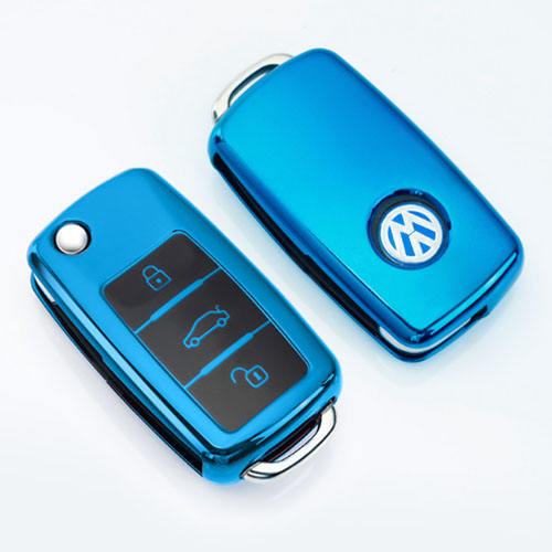 For VW 3 button TPU protective key case, please choose the color