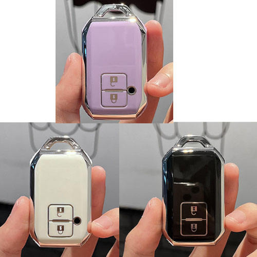 For Suzuki 2 button TPU protective key case, please choose the color