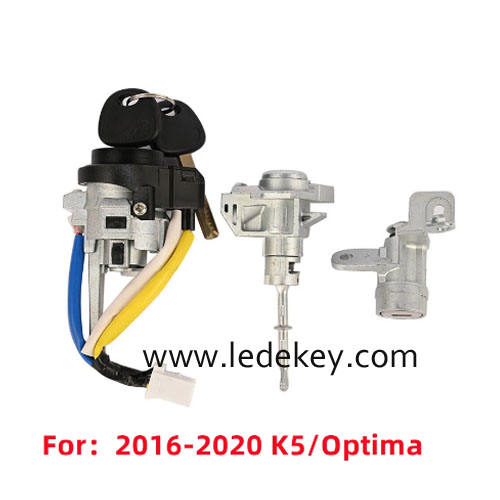 Full Set Door Lock Cylinder For 2016-2020 K5/OPTIMA