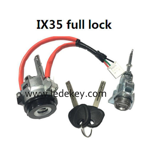 For Hyundai IX35 Full Door Lock Cylinder Line 4