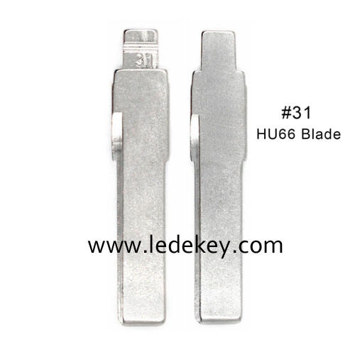 31# HU66 key blade for VW and for KD VVDI JMD remote master