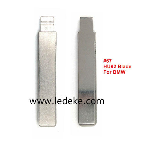 67# HU92 key blade for BMW for KD keydiy xhorse VVDI remotes