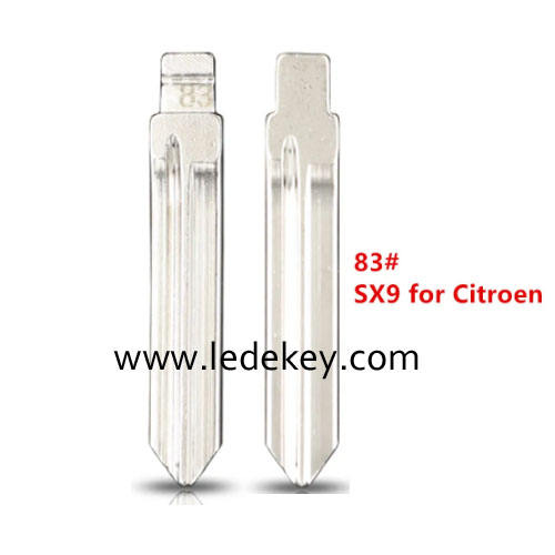 83# SX9 key blade for Citroen Peugeot for KD xhorse VVDI JMD