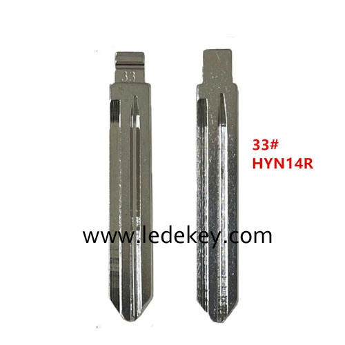 33# HYN14R  Key Blade for Hyundai Accent and for KD Xhorse VVDI Remotes Key