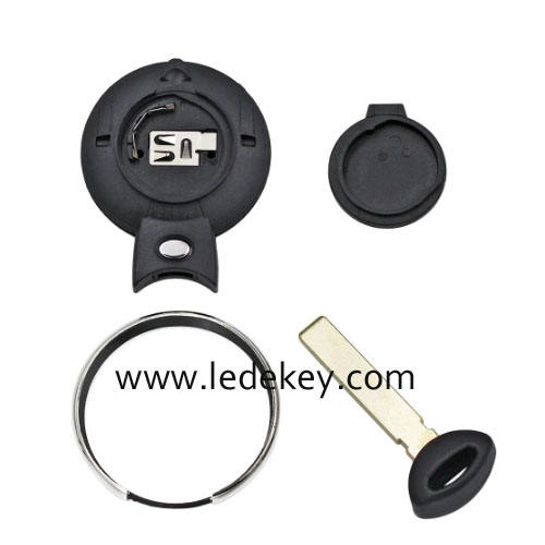 For BMW Mini Cooper remote key shell No Logo (with battery clamp )