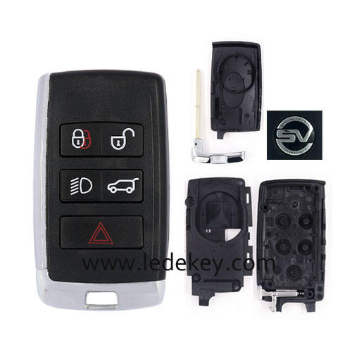 For Land rover SV replacement shell for original 5 button remote key