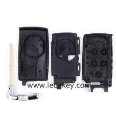 For Land rover replacement shell for original 5 button remote key