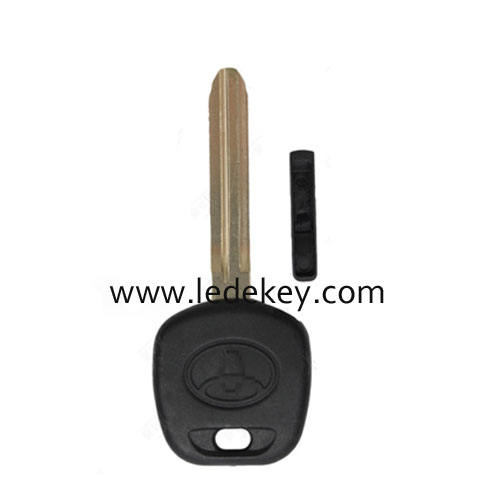For Toyota transponder key shell with chip slot