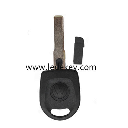 For VW transponder key shell with chip slot