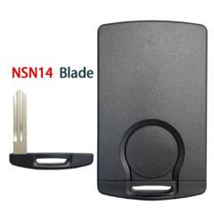 Ren-ault 4 button remote key shell No logo (Please choose Blade)