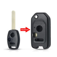 Honda 2/3/4 button modified remote key shell (Please choose model )