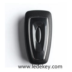Ford 2/3 button flip remote key shell with HU101 blade  (Please choose model)