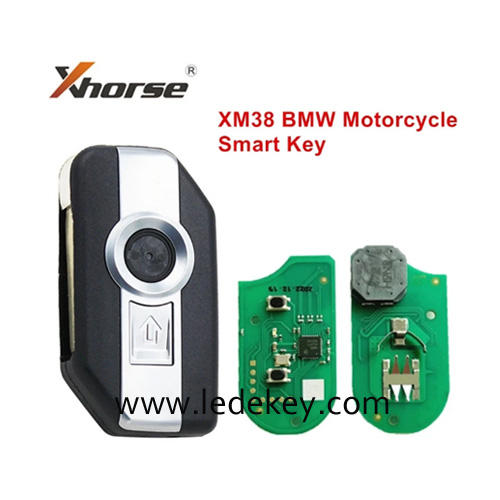 Xhorse VVDI XM38 BMW Smart Key XSBMM0GL Keylessgo Support 8A Chip Smart Key Fob Type 4D 80 bit Key type for BMW Motorcycle