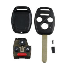 Honda 3+1 button remote key with 313.8Mhz ID46&7936 chip (FCC:KR55WK49308) for 2008-2012 Honda Accord Sedan, Honda Pilot 2009-2015