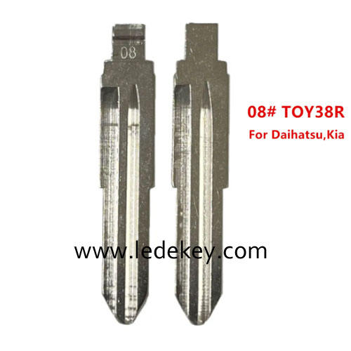 08# TOY38R Key Blade for Daihatsu Kia for Keydiy KD Xhorse VVDI JMD Remote Key Blanks