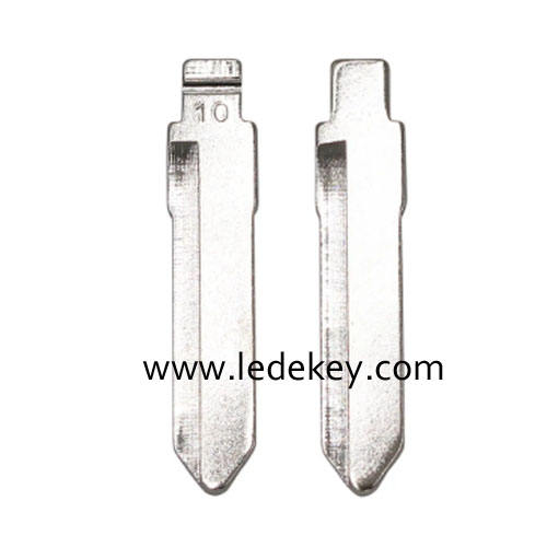 10# Metal Flip Key Blade For Suzuki Alto