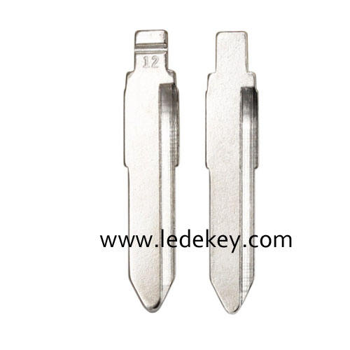 12# key blade for Isuzu and Suzuki for  KD VVDI JMD remote master flip key blade replacement