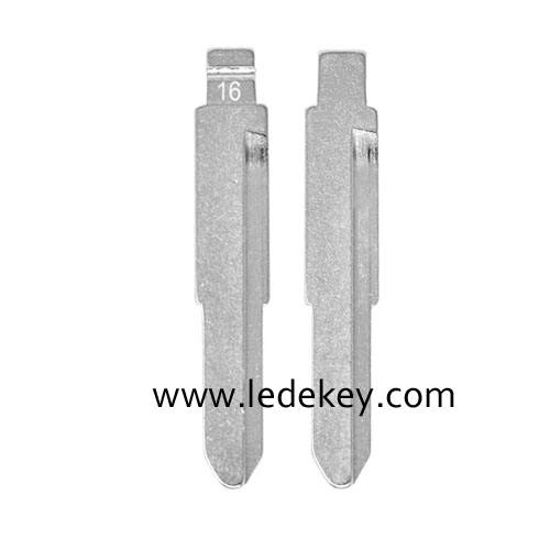 16# key blade for Mitsubishi for Suzuki  KD VVDI JMD remote master flip key blade replacement