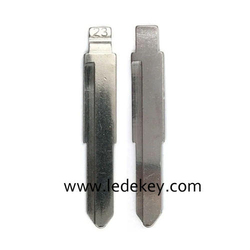 23# key blade for Mitsubishi,Suzuki,Chrysler Jeep,Dodge,RAM  for KD VVDI JMD remote master flip key blade replacement