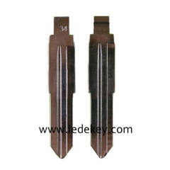 34# key blade KD VVDI JMD remote master flip key blade for  HYN10 blade for Hyundai Kia replacement