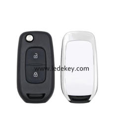 For Ren-ault 2 button flip remote key   with 433Mhz 4A-PCF7961M Chip No Logo (Please choose model)