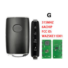 Mazda Smart Car Key with 315Mhz 6A Chip PN BCKA-675RYA FCC WAZSKE11D01 For 2019-2021 Mazda (Please choose model)