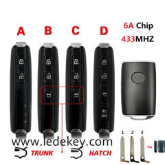 Mazda Smart Car Key with 433Mhz 6A Chip PN DFY7-67-5DYA FCC SKE11E-01 For Mazda CX-30 2019+ 2020 (Please choose model)