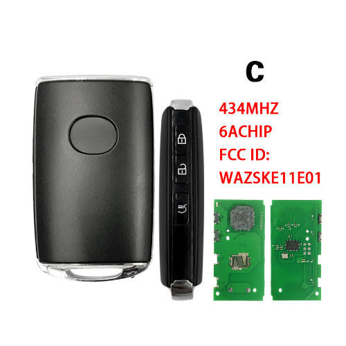 Mazda Smart Car Key with 433Mhz 6A Chip PN DFY7-67-5DYA FCC SKE11E-01 For Mazda CX-30 2019+ 2020 (Please choose model)