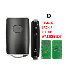 Mazda Smart Car Key with 315Mhz 6A Chip PN BCKA-675RYA FCC WAZSKE11D01 For 2019-2021 Mazda (Please choose model)