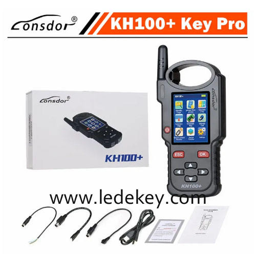 LONSDOR KH100+ Remote Key Programmer Latest Handheld Device Update Version of KH100