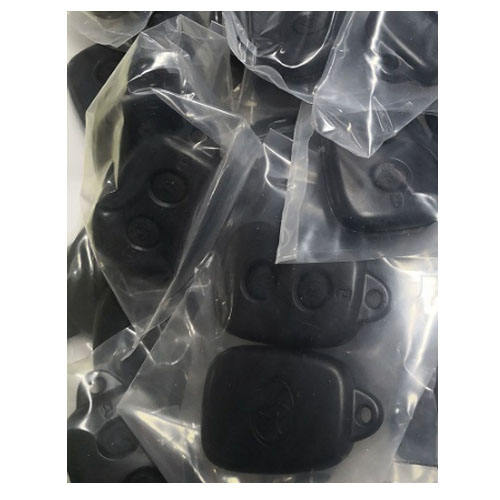 For Toyota 2 button remote key shell with logo