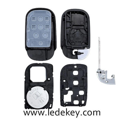 2/3/4 Buttons Smart Remote Car key 433MHZ 4A Chip FCC ID : KR5TP-4 For Honda CRV Civic Accord XRV CRV HRV FIT ZRV (Please choose model)