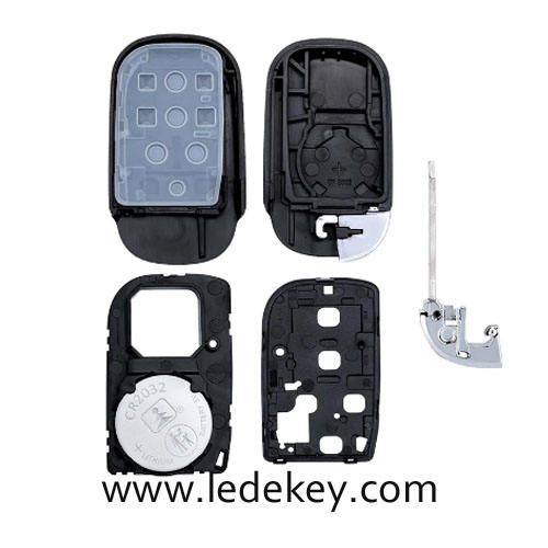 4/5 Buttons Smart Remote Car key 433MHZ 4A Chip FCC ID : KR5TP-4 For Honda CRV Civic Accord XRV CRV HRV FIT ZRV (Please choose model)